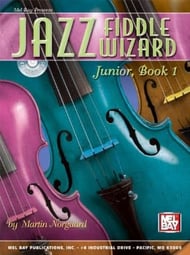 JAZZ FIDDLE WIZARD JUNIOR #1 Book with Online Audio Access cover